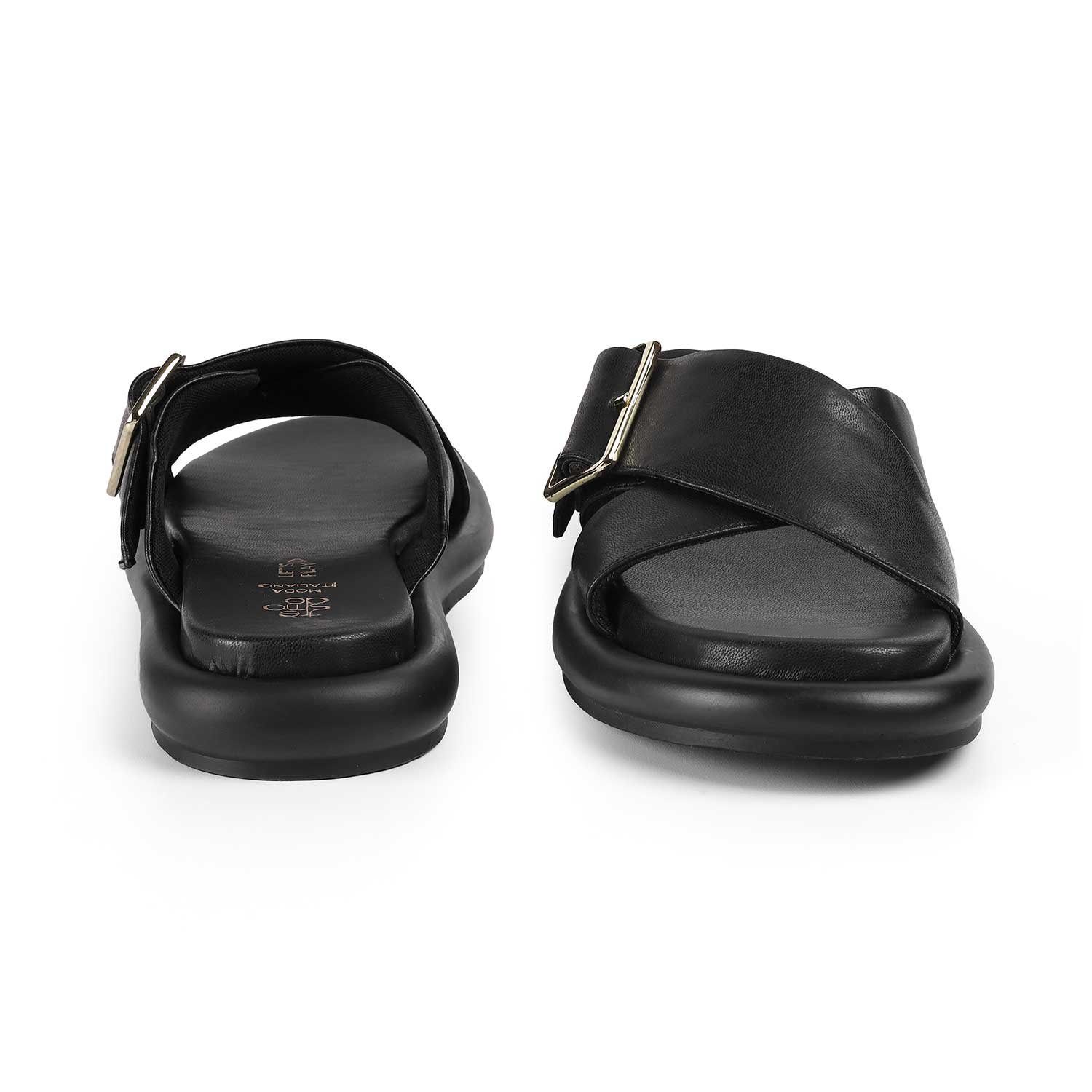 Tresmode Gogoro Black Women's Casual Flats