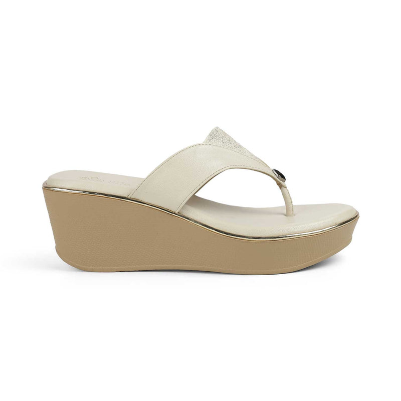 Tresmode Nozis Green Women's Casual Wedge Sandals