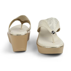 Women's Round Toe-shape Wedge Heel Sandals Tresmode