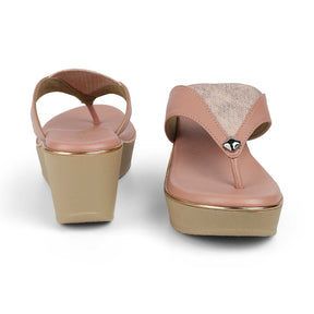 Women's Round Toe-shape Wedge Heel Sandals Tresmode