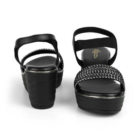 Women's Almond Toe-shape Wedge Sandals Tresmode