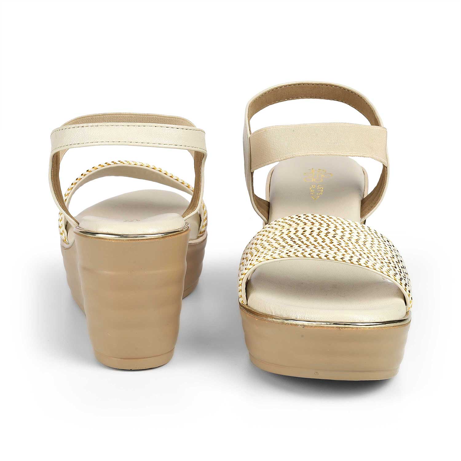 Women's Almond Toe-shape Wedge Sandals Tresmode