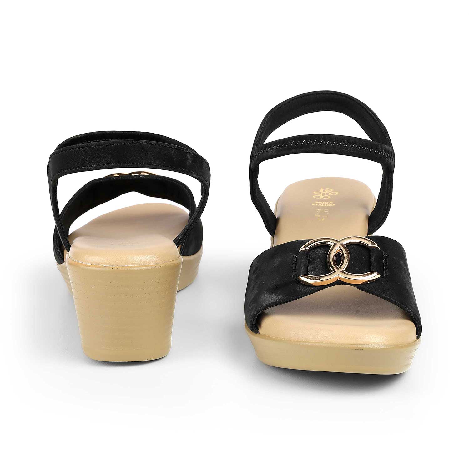 Women's Almond Wedge Sandals Tresmode