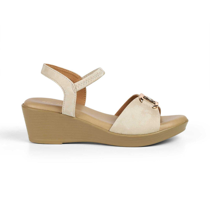 The Tolon Pink Women's Dress Wedges Tresmode