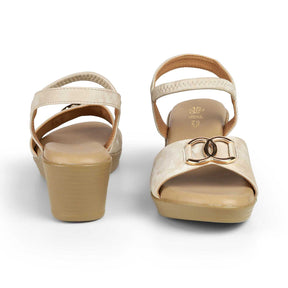 Women's Almond Wedge Sandals Tresmode
