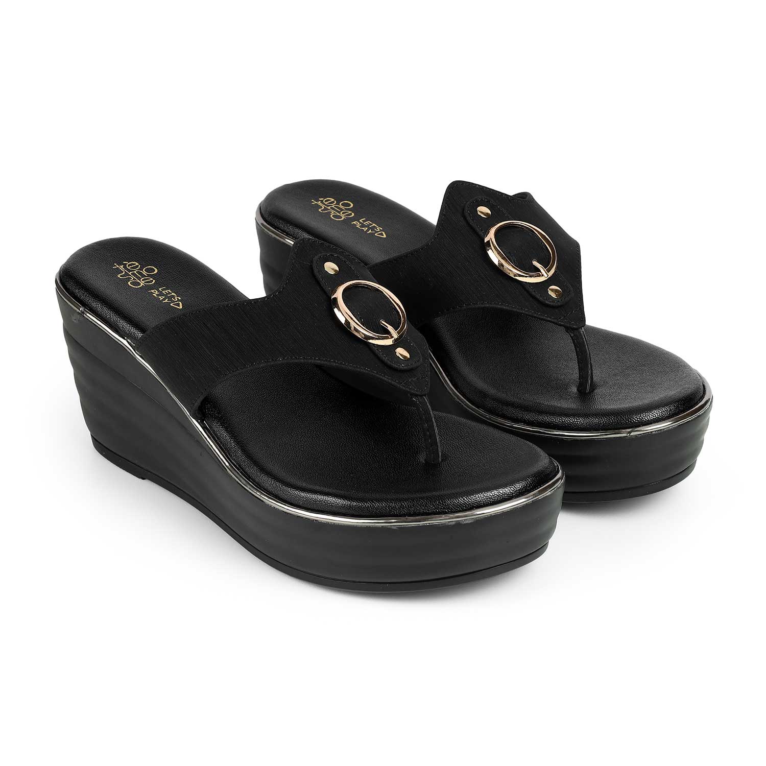 Women's TPR Sole Wedge Sandals Tresmode