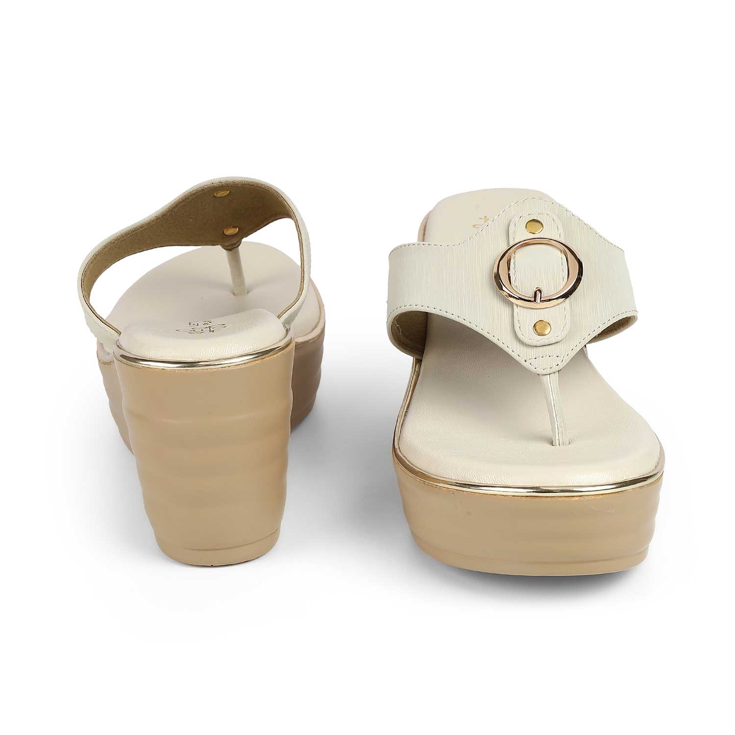 Women's Round Wedge Sandals Tresmode