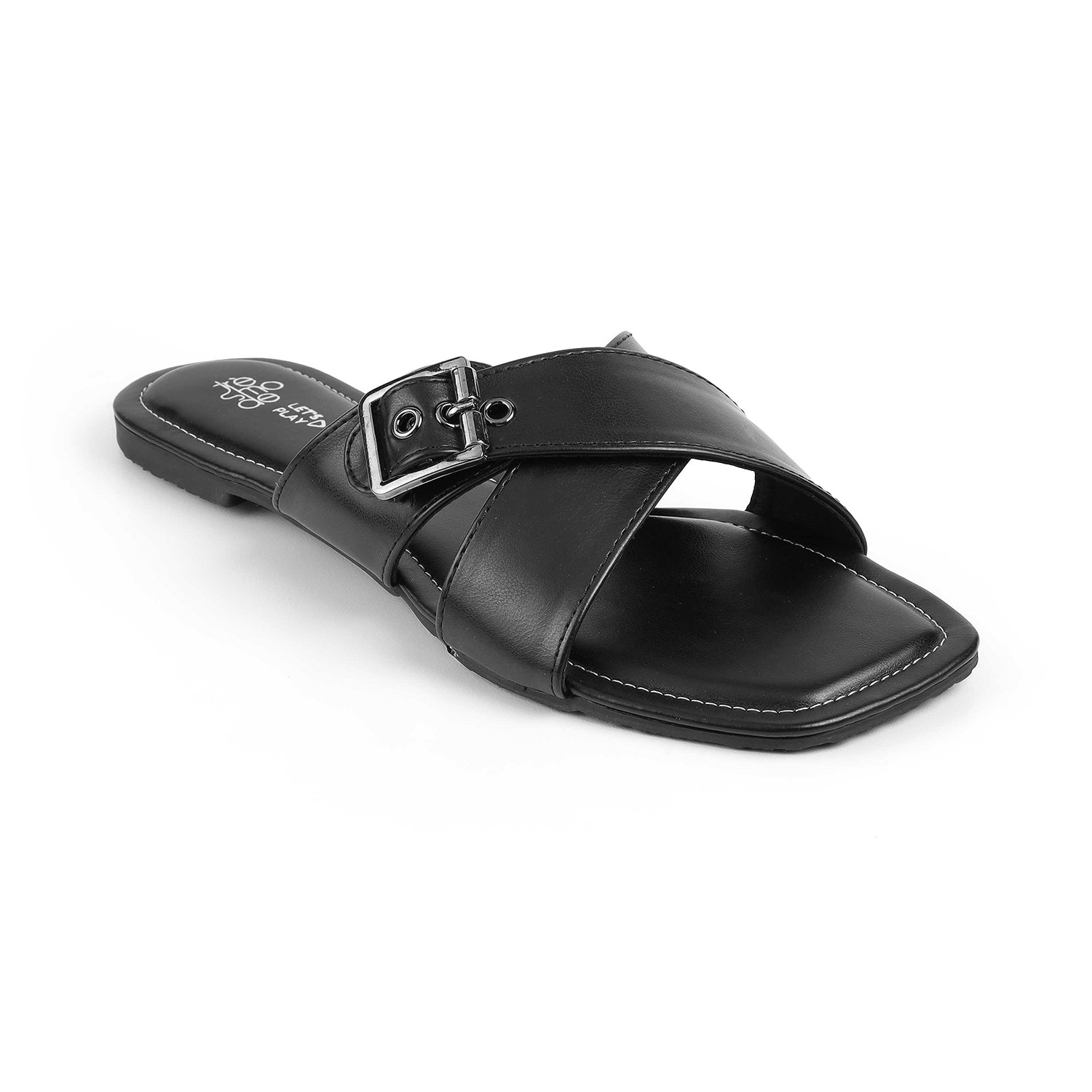 Women's Black Flats Tresmode