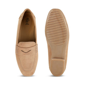 Tresmode Selma Beige Women's Casual Loafers