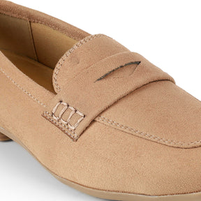 Tresmode Selma Beige Women's Casual Loafers