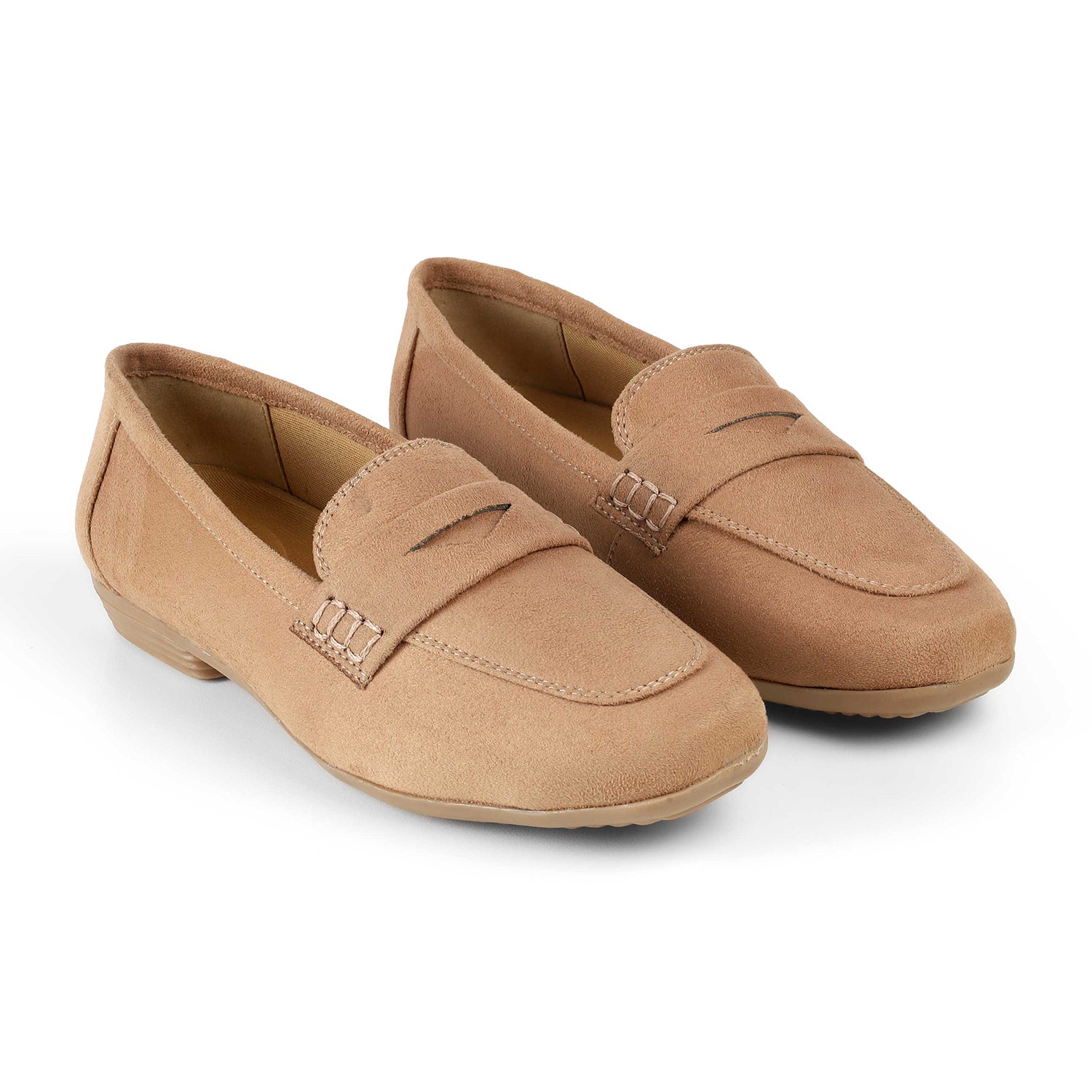 Tresmode Selma Beige Women's Casual Loafers