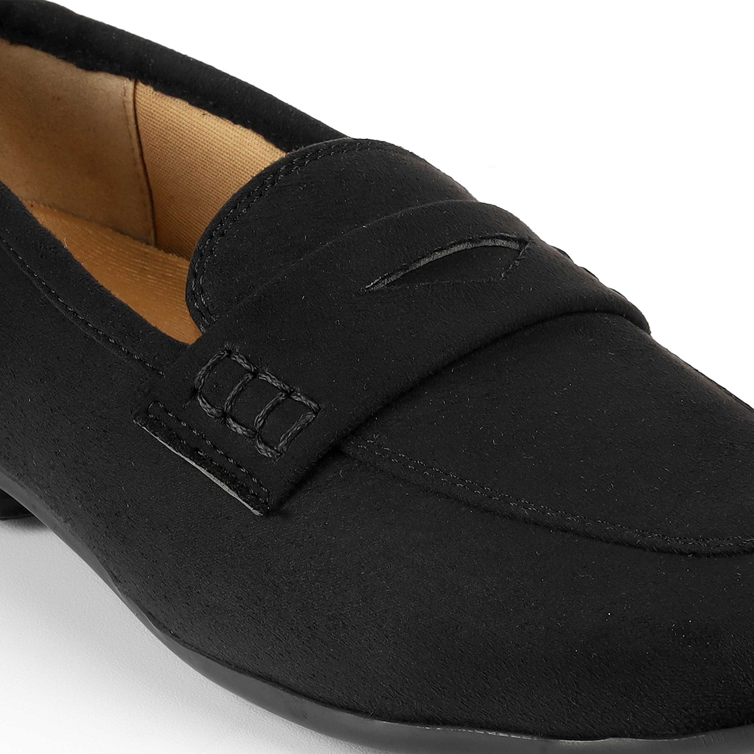 Tresmode Selma Black Women's Casual Loafers