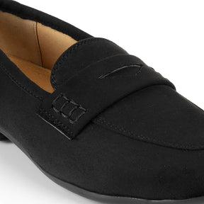 Tresmode Selma Black Women's Casual Loafers