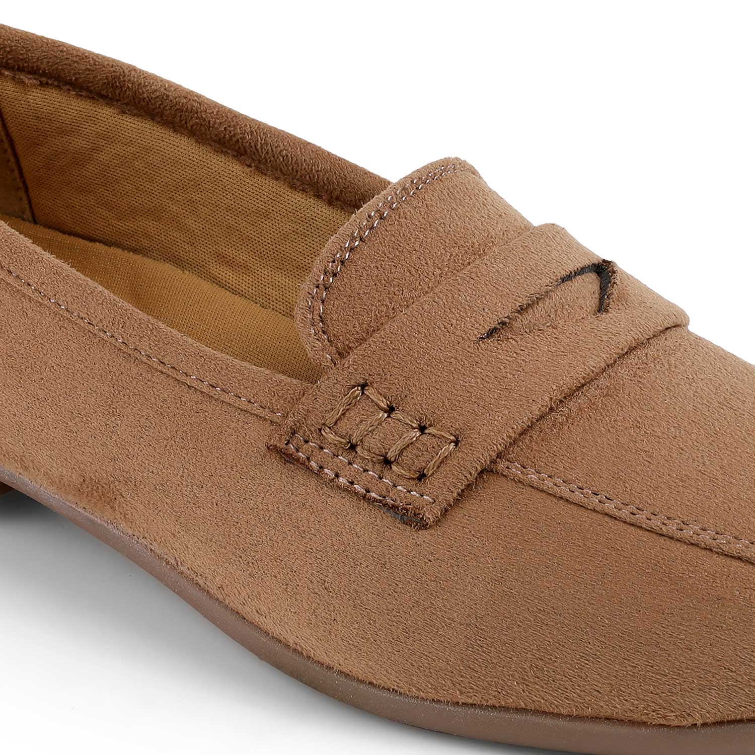 Tresmode Selma Taupe Women's Casual Loafers