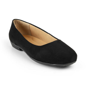 Tresmode Sez Black Women's Casual Ballerinas