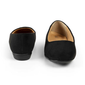Tresmode Sez Black Women's Casual Ballerinas