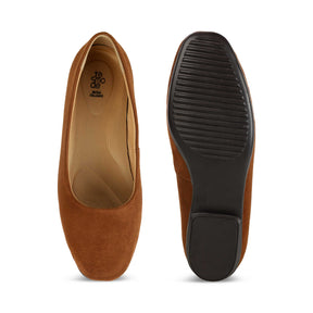 Tresmode Sez Brown Women's Casual Ballerinas