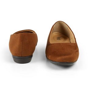 Tresmode Sez Brown Women's Casual Ballerinas