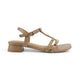 Tresmode Sud Beige Women's Dress Block Heel Sandals
