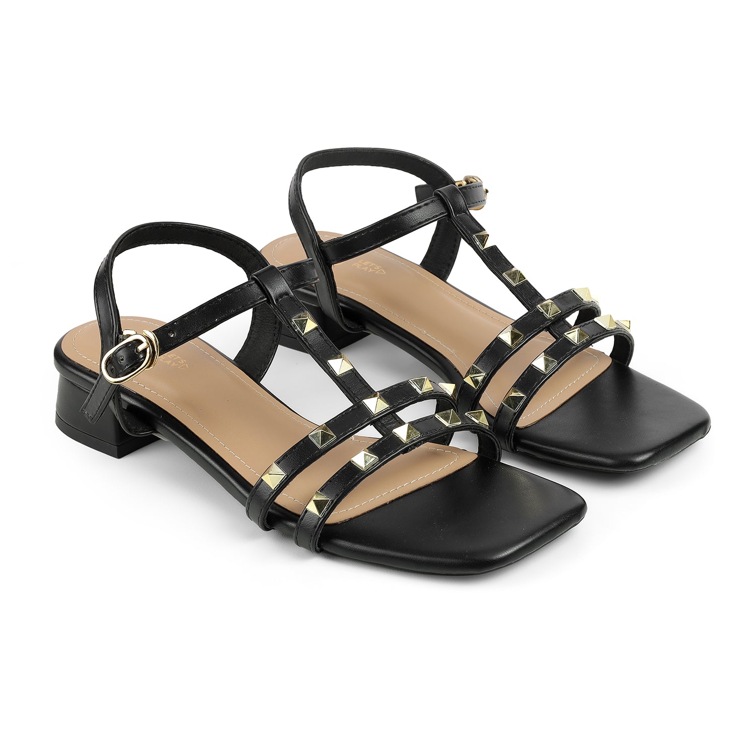 Women's TPR Sole Block Heel Sandals Tresmode