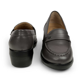 Tresmode Sugar Grey Women's Casual Wedge Loafers