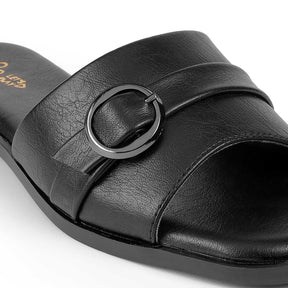 Tresmode Aero Black Women's Casual Flats