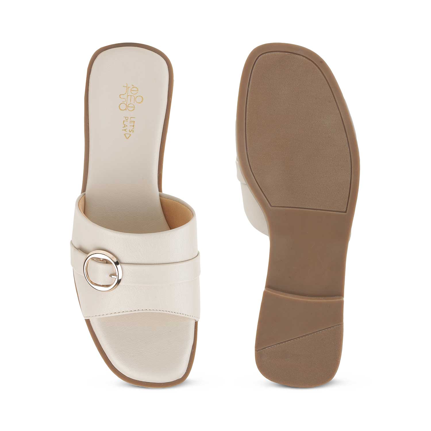 Tresmode Aero Cream Women's Casual Flats