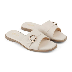 Tresmode Aero Cream Women's Casual Flats