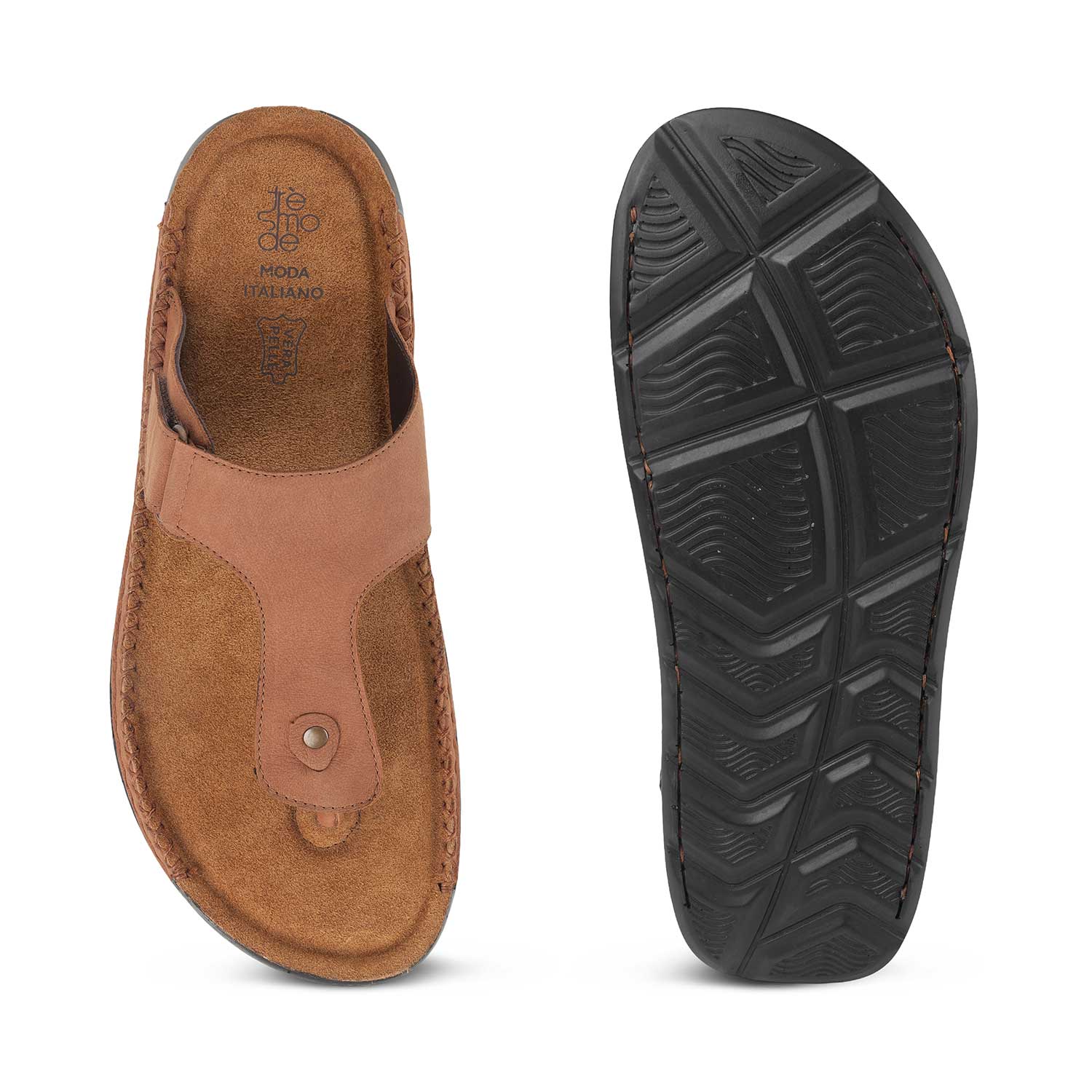 Tresmode Be Tan Men's Sandals