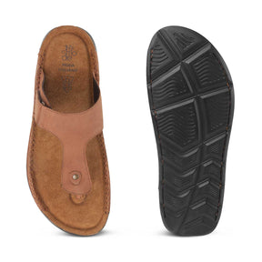 Tresmode Be Tan Men's Sandals