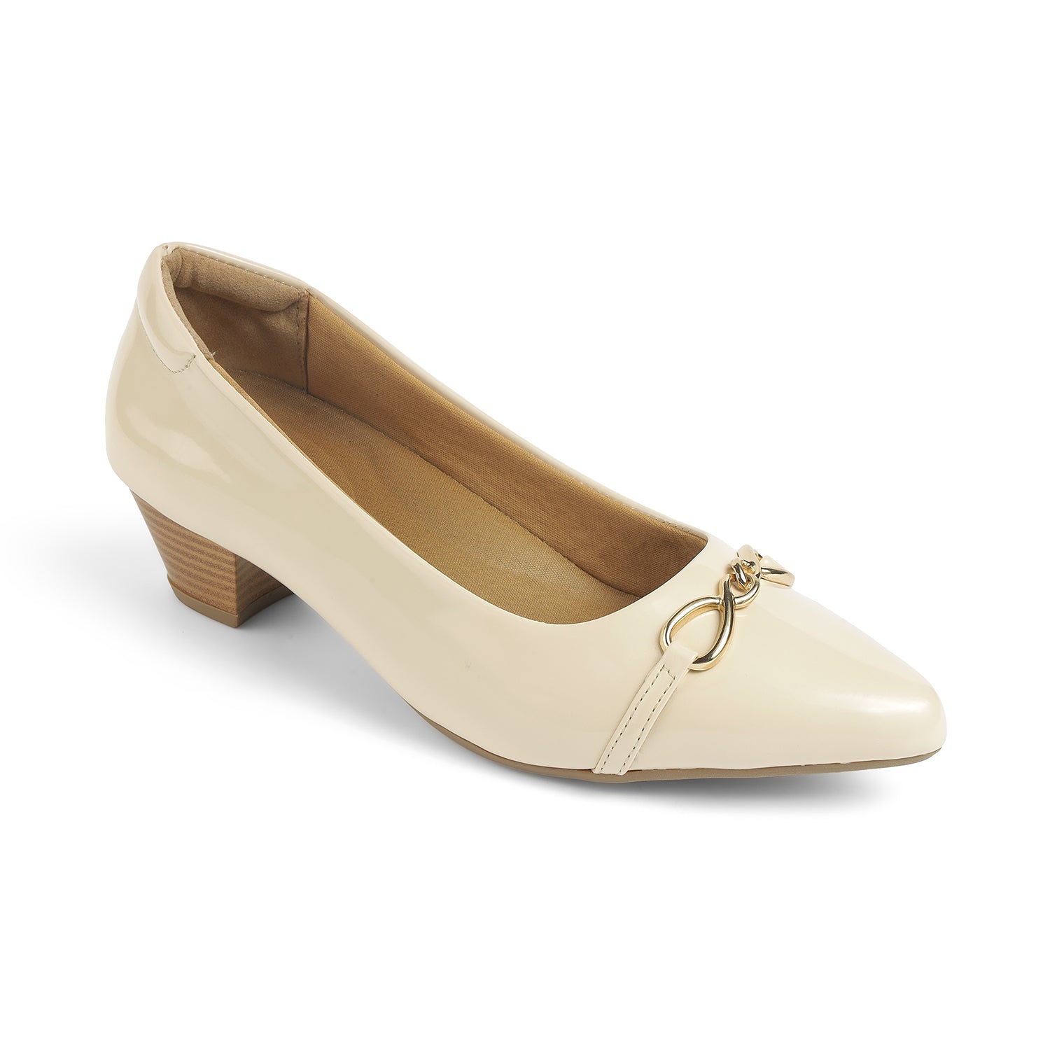 Tresmode Bepump Beige Pointed-Toe Women’s Pumps