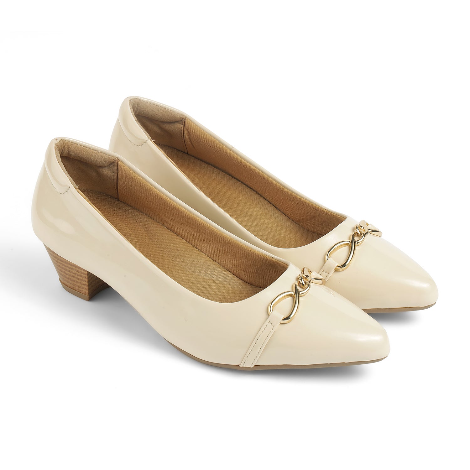 Tresmode Bepump Beige Pointed-Toe Women’s Pumps
