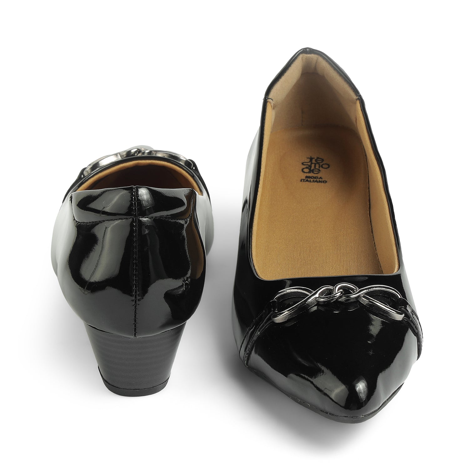 Tresmode Bepump Black Women's Pumps