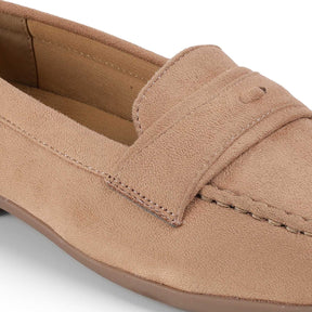 Tresmode Bework Beige Women's Casual Loafers