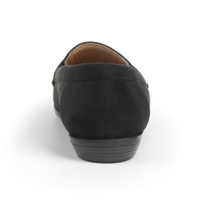 Tresmode Bework Black Women's Casual Loafers