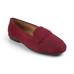 Tresmode Bework Wine Women's Casual Loafers