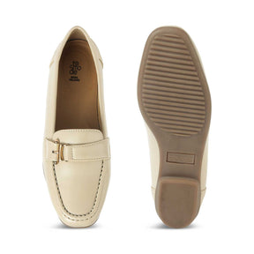 Tresmode Ceclose Beige Women's Casual Loafers