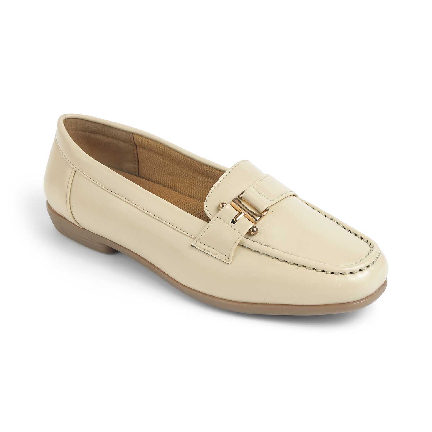 Tresmode Ceclose Beige Women's Casual Loafers