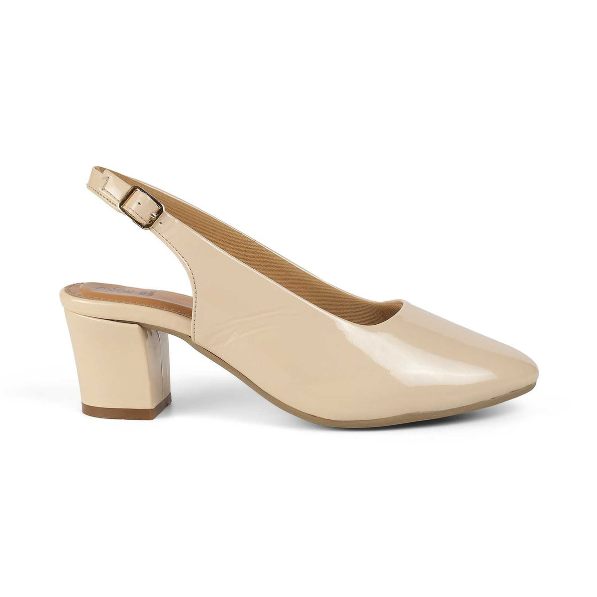Tresmode Coat Beige Women's Dress Slingback Pumps