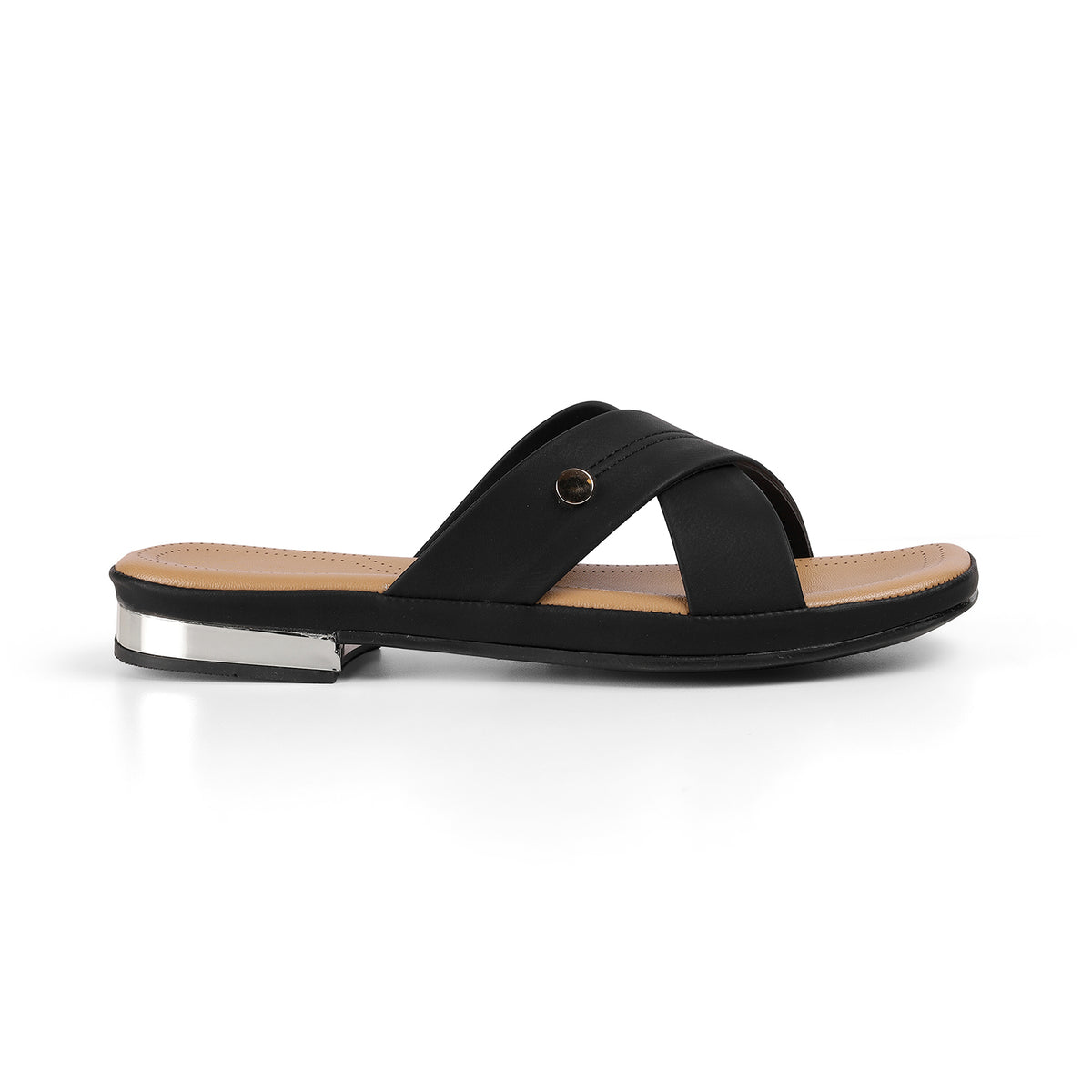 Tresmode Cro Black Women's Dress Sandals