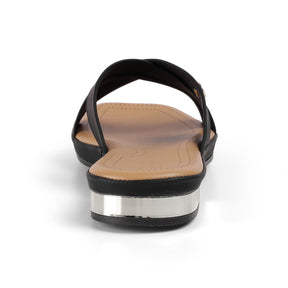 Tresmode Cro Black Women's Dress Sandals