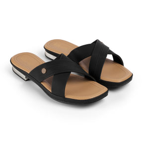 Tresmode Cro Black Women's Dress Sandals