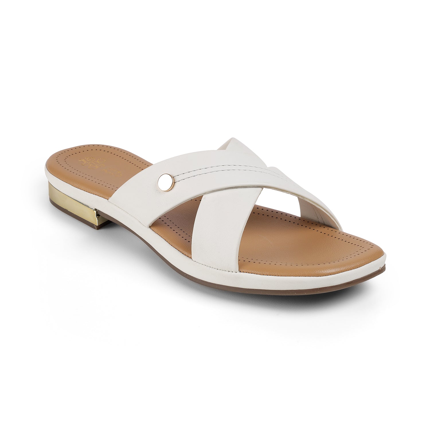 Tresmode Cro White Women's Dress Sandals