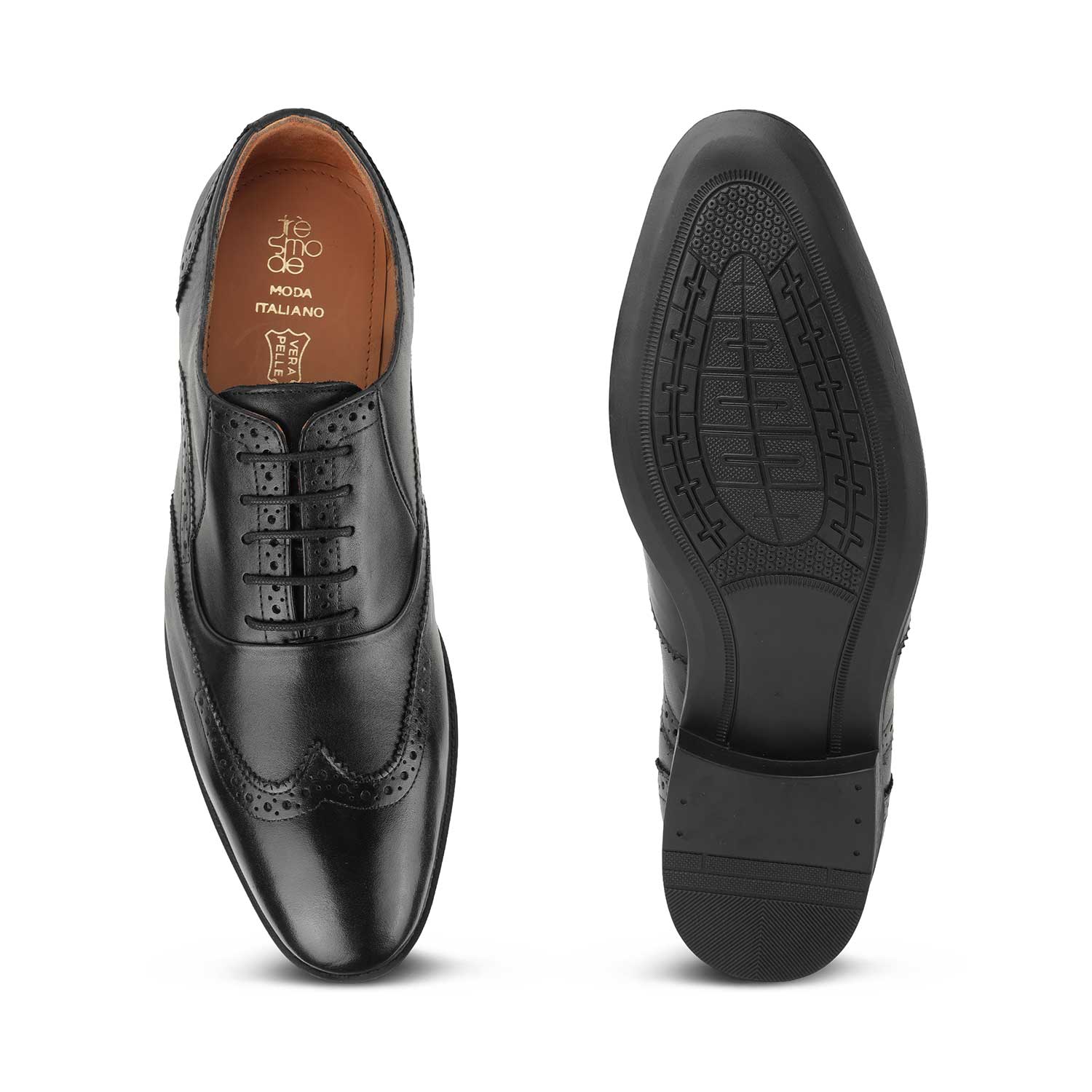 Tresmode Croatia Black Men's Lace Ups