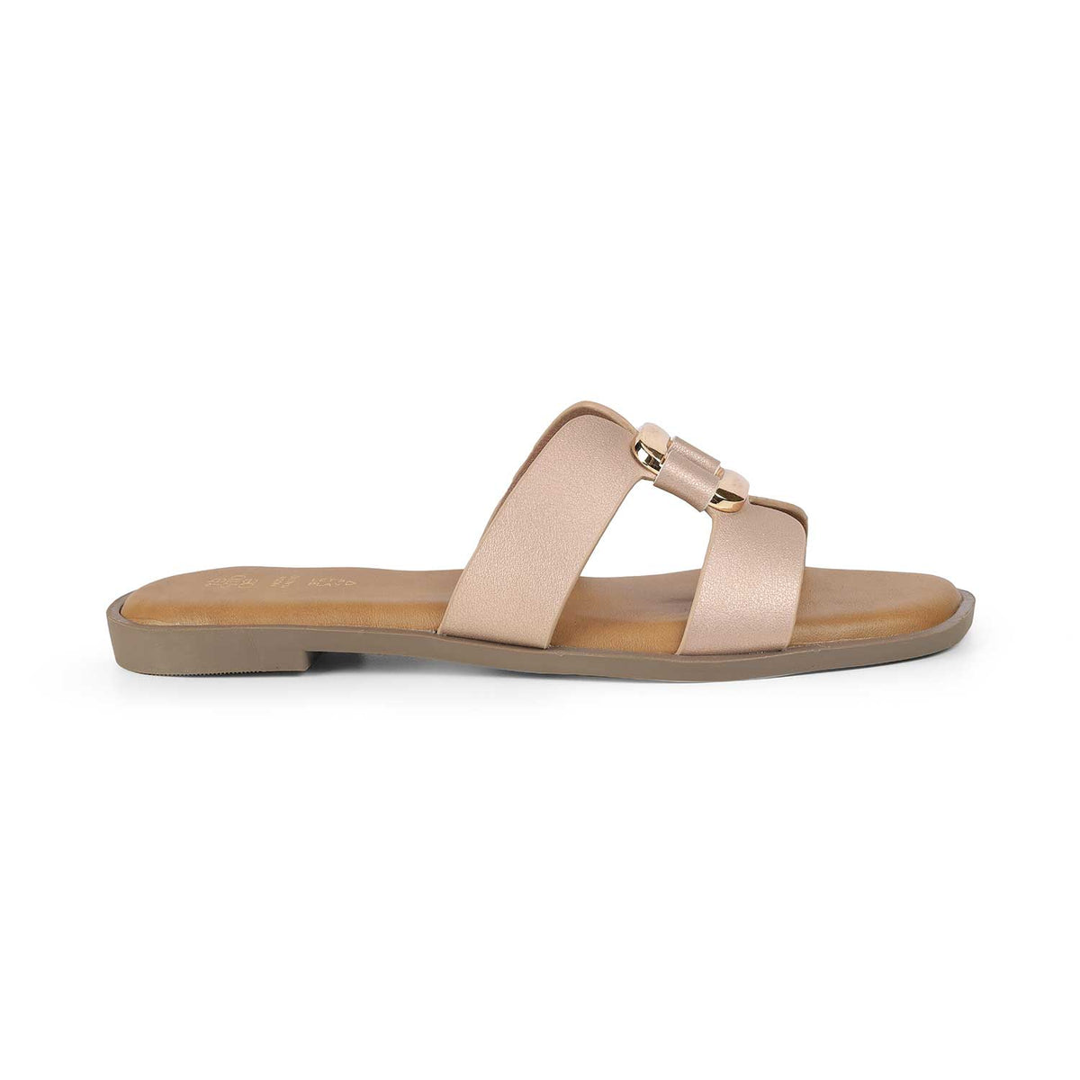 Tresmode Florun Champagne Women's Dress Flats