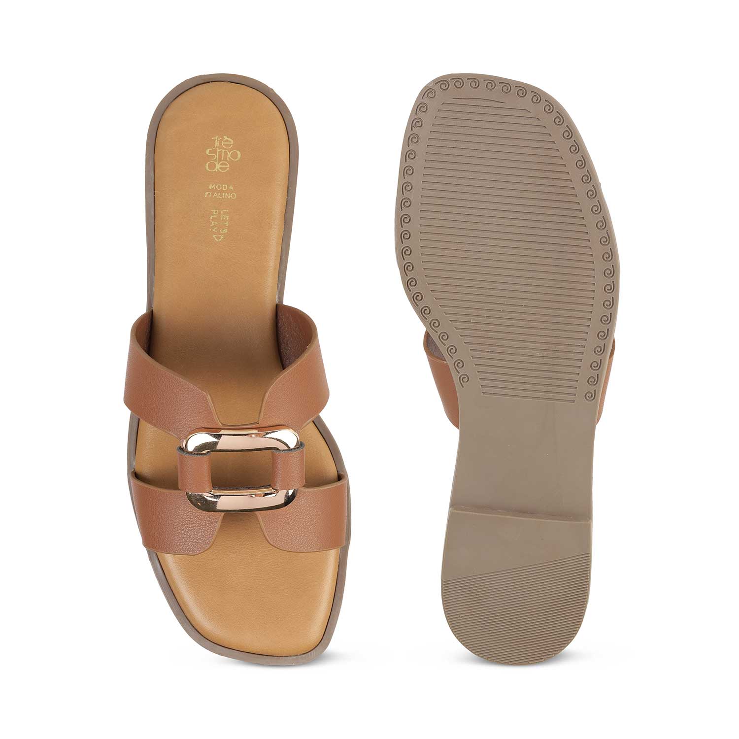 Tresmode Florun Tan Women's Dress Flats