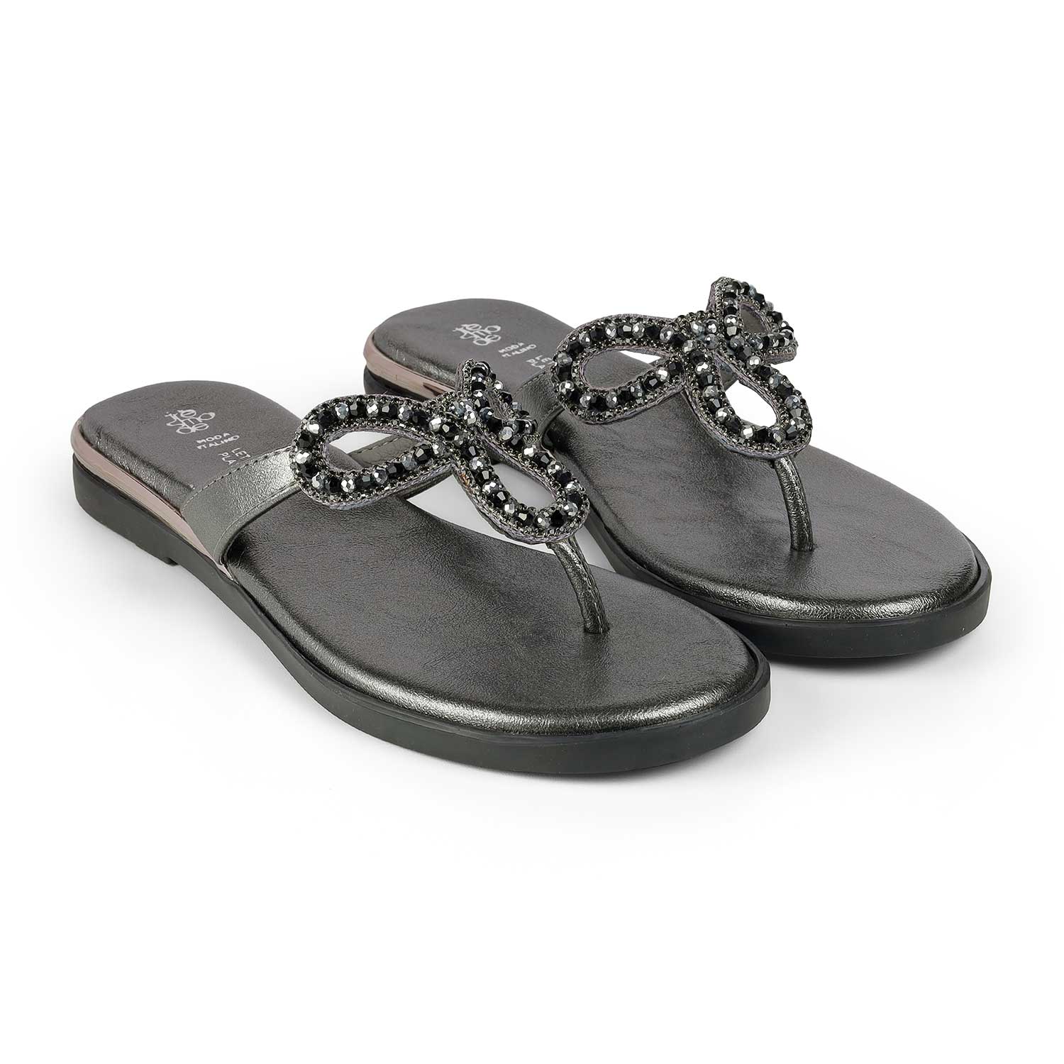 Tresmode Glow Pewter Women's Dress Flats