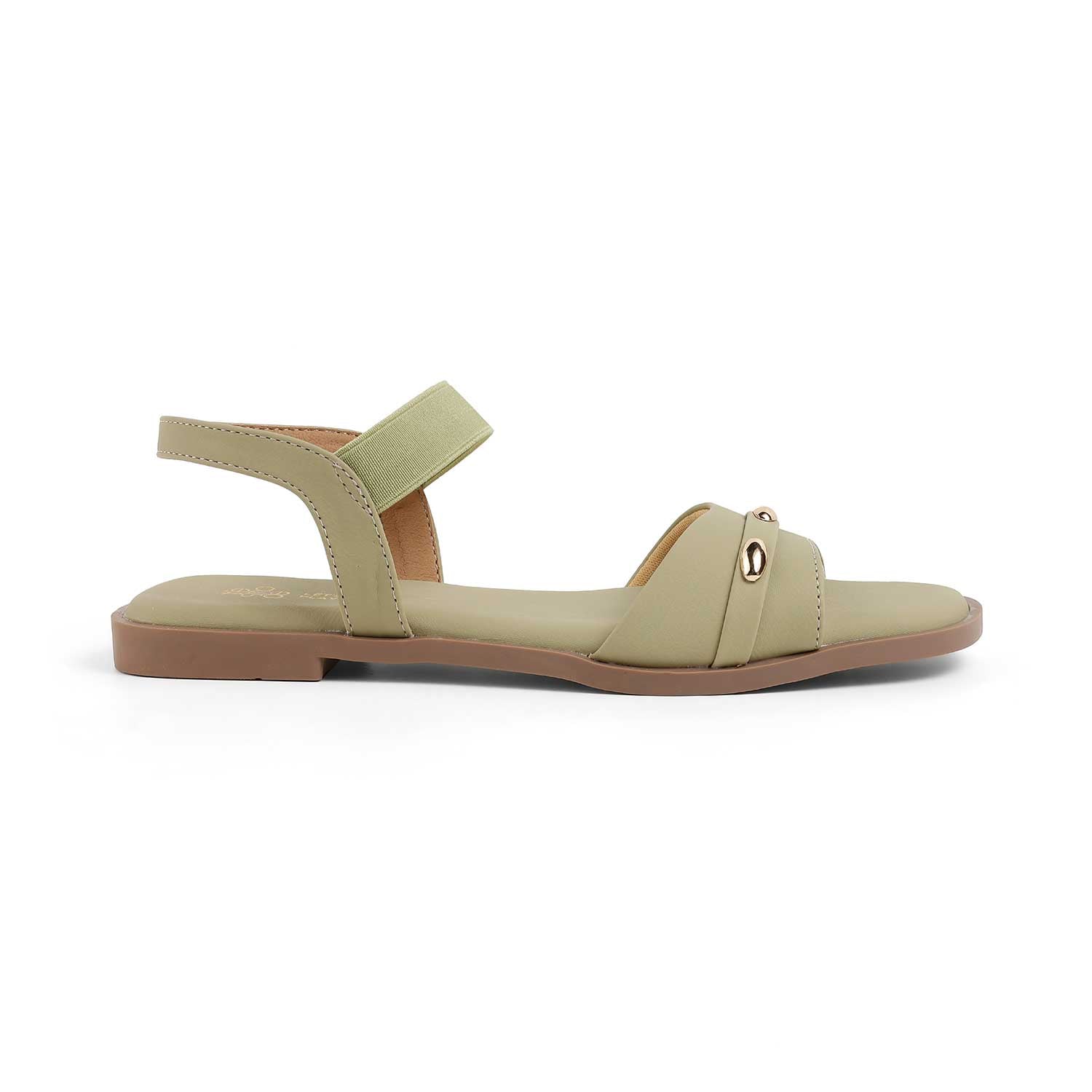 Tresmode Golstud Green Women's Casual Flats