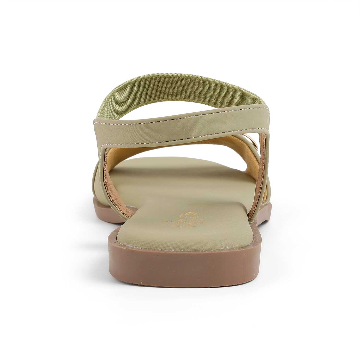 Tresmode Golstud Green Women's Casual Flats
