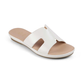 Tresmode Harl White Women's Casual Flats